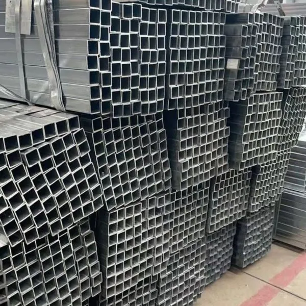 Heavy Duty Hot Dip Galvanized SHS Square Tube Q235B GI Pipe In Stock photo-2