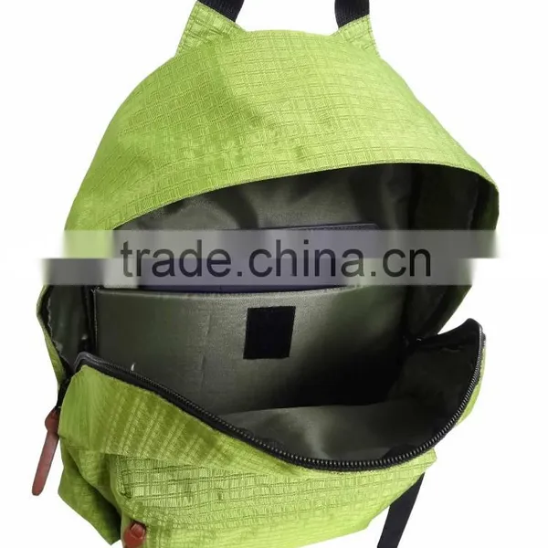 High Quality Ripstop Green Polyester Tablet Backpack photo-3