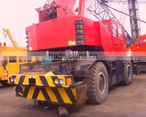 Shanghai Used Condition Kobelco 25t Rough Terrain Crane for Sale in Shanghai for Sale With Good Condition and High Quality photo-3