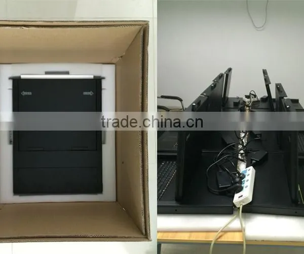 Computer Hotkey/OSD Control 19" Cate5 Led 8 Port Kvm Switch photo-5