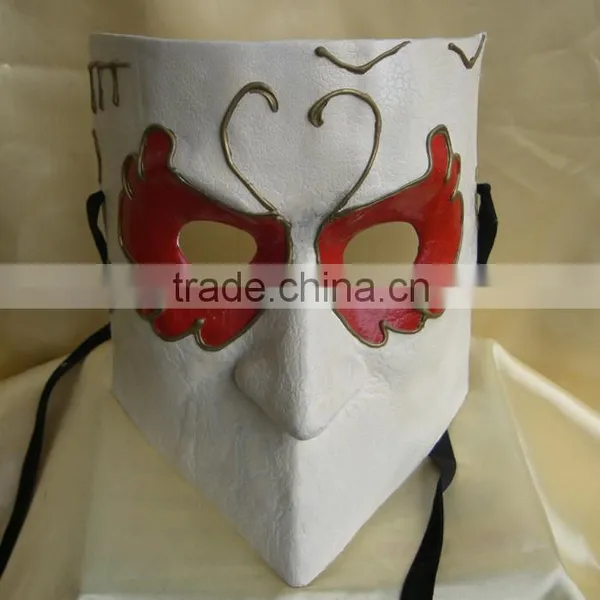 Party Venice Mask Halloween Mask. Plastic Venice Mask Terrorist Halloween Mask photo-2