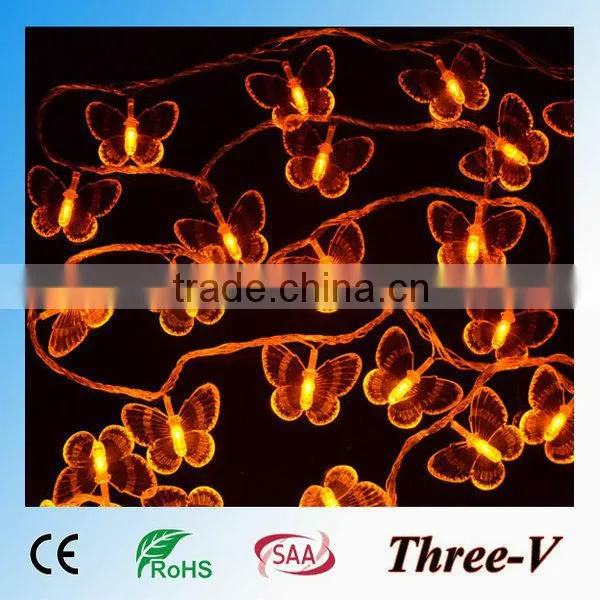 Butterfly LED Xmas Lights Holiday Home Window Ceiling Tree Decoration String Light 5M/10M 220V/110V photo-2