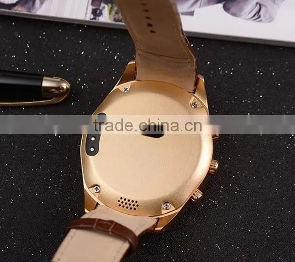 2016 Hot Selling MTK6572 1.4 " IPS 3G GPS WiFi Bluetooth Android 4.4 K18 Smart Watch photo-4