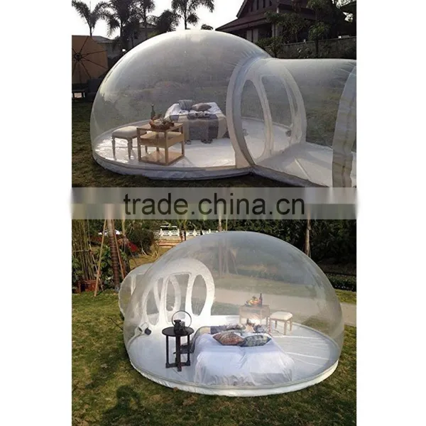 Clear Inflatable Lawn Tent Inflatable Bubble Dome Tent Camping Igloo Inflatable Clear Tent photo-3