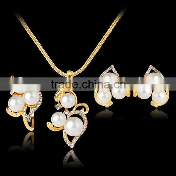 Simulated Pearl Indian Wedding Jewelry Sets for Women photo-3