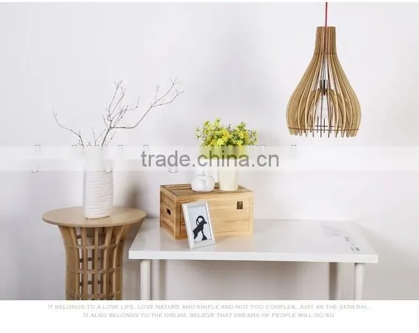 Japenese Style Wooden Restaurant Pendant Lamp/light Dining Room/Kitchen Pendant Light JK-8005B-12 LED Pendant Light photo-2