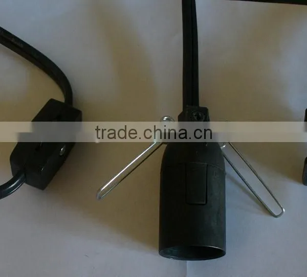 USA Power Cord With Rotary Switch and E12 Lampholder for Lamps