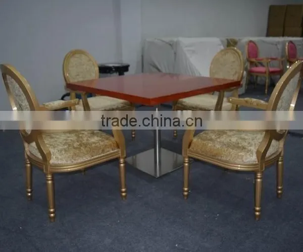 French Style Velvet Dining Table Set XYN1242 photo-4
