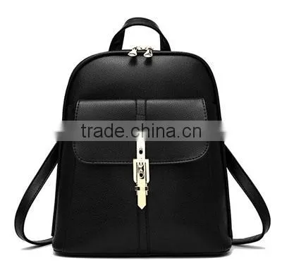 Leisure Shoulder School Backpack Korean Women Fashion Bag photo-2