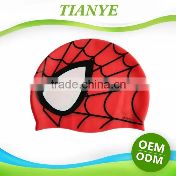 Cartoon Swimming Cap, Printing Silicone Swimming Cap For Kid photo-2