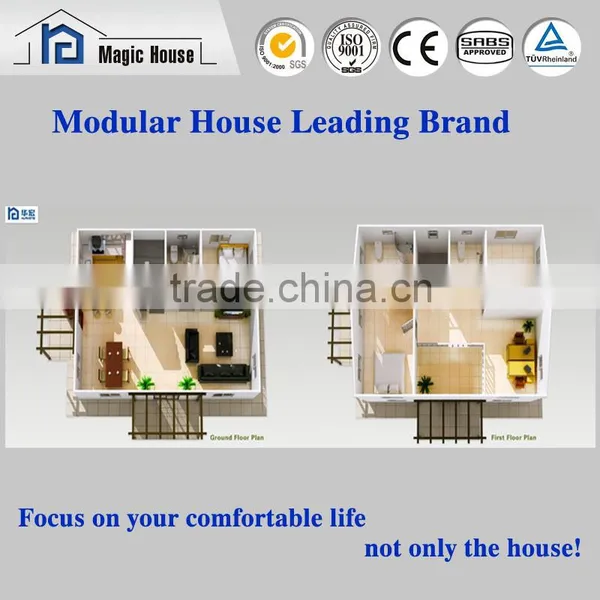 Long Lifespan Prefab House With Fashionable Designs,china Low Cost Prefab House/villa photo-4