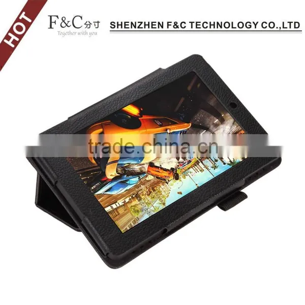 Ultra-thin Slim Back Standing pu Case for Amazon Kindle Fire HD 7 Cover photo-4