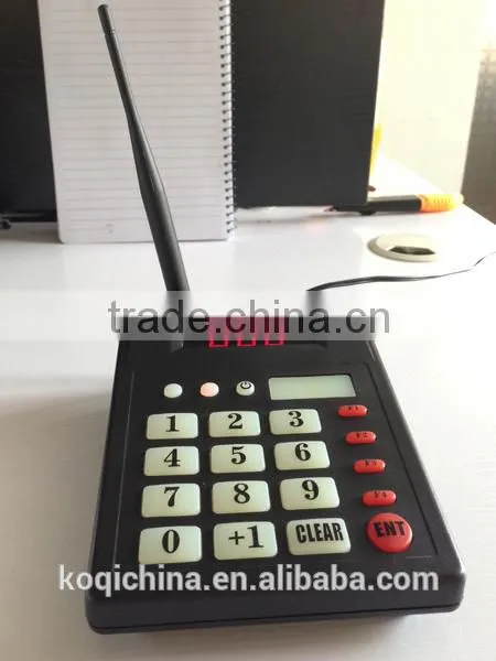 Customer Queue Pager System Numeric Keypad With Number Monitor Used in the Hospital/clinic/restaurant photo-2