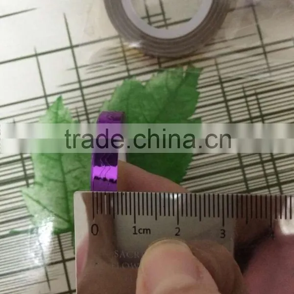 2016years12 Rolls Metallic Nail Art Tape New Raised Grain Line Strips Decoration Sticker UV Gel Polish Fantastic Nail Accesories photo-2