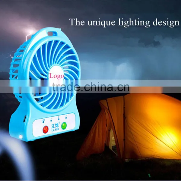 Best Gift and Price Portable Mini Fan Rechargeable Fan With Battery photo-3