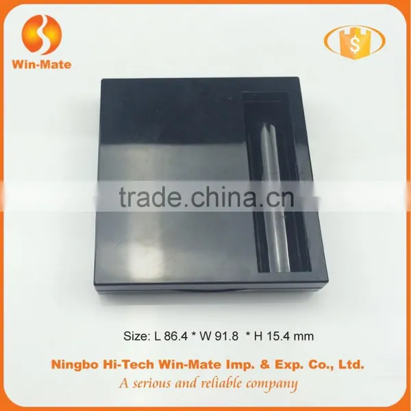 Cosmetic Powder Case With Mirror and Lipstick photo-2