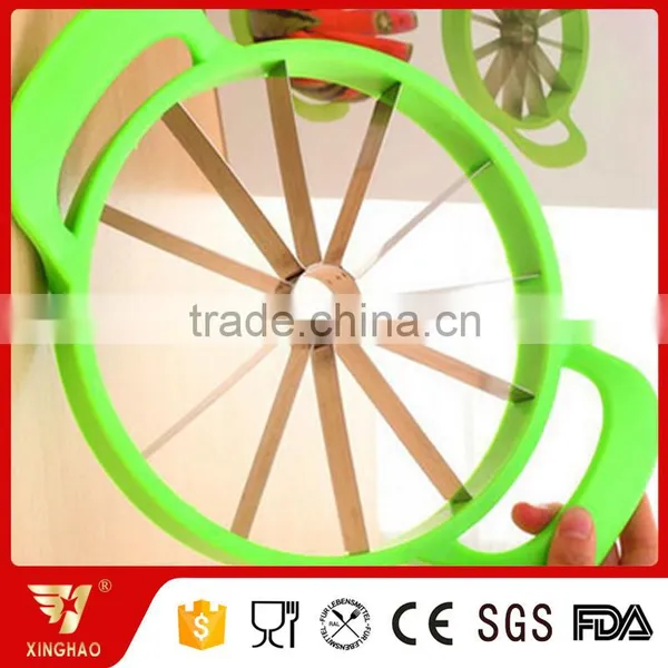 Big Safe Stainless Steel Fruit Melon Watermelon Slicer photo-5