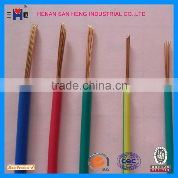 0.5mm2 0.75mm2 1mm2 2.5mm2 4.0mm2 6.0mm2 10mm2 16mm Flexible Electric Wire Cable /flexible Silver Electrical Wire photo-2