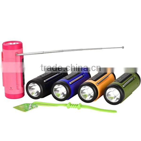 New Outdoor Speaker Bluetooth Speaker With Power Bank 4000mah With FM Radio, Flashlight, Support TF Card photo-4