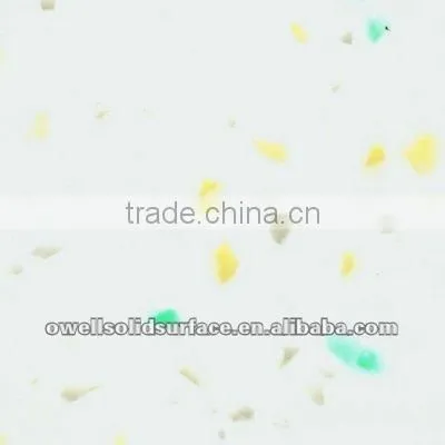 Acrylic Solid Surface Durable Cultured Artificial Marble Kitchen Countertops -P704