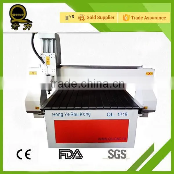 Sales Promotion!!!! QL-1218 High Frequency Multifunction Advertising Pcb Cnc Router photo-3