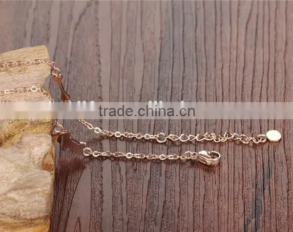 Fashionable Wholesale Rose Gold Plated Extension Chain Indian Anklet Jewelry photo-6