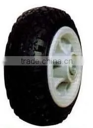 PU-1004 8"X 2.50-4 SUPER Quality Cheaper Price ANY Colour Europe Panama Market PU Wheels photo-4