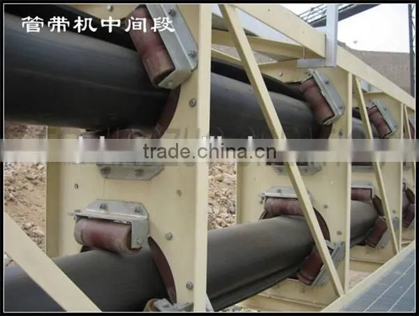 Thermal Power Plant Long Distance Bulk Material Handling System Pipe Conveyor photo-2