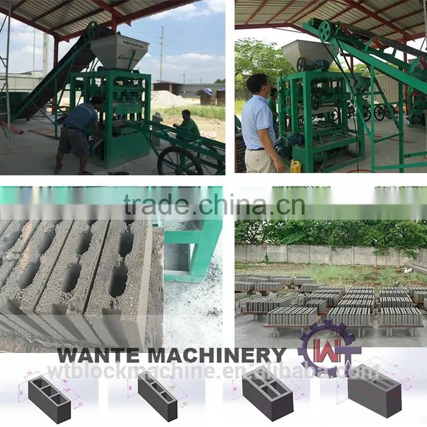 QT4-24 Cement Brick Making Machinery,concrete Paving Blocks Philipplines, Concrete Block Equipment photo-5