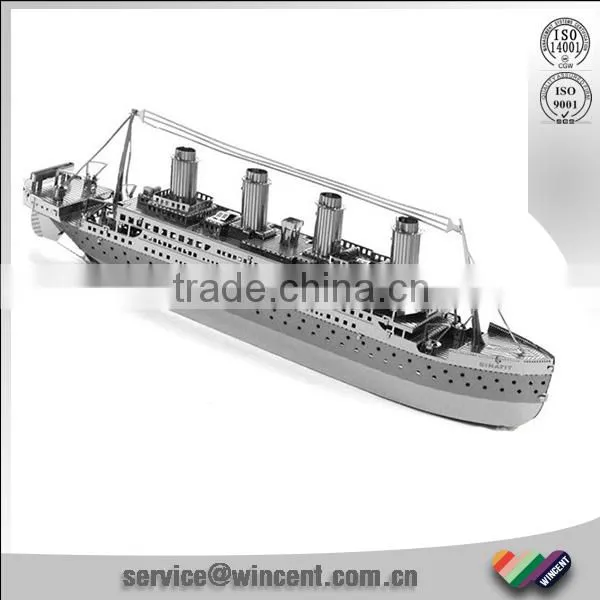 Nano Metal London Tower Bridge Shape 3D Jigsaw Puzzle photo-3