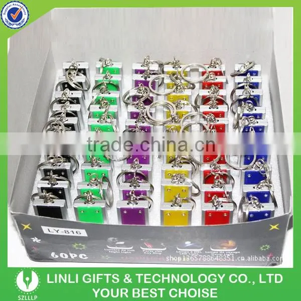 Led Flashlight Plastic Souvenir Keychain photo-4