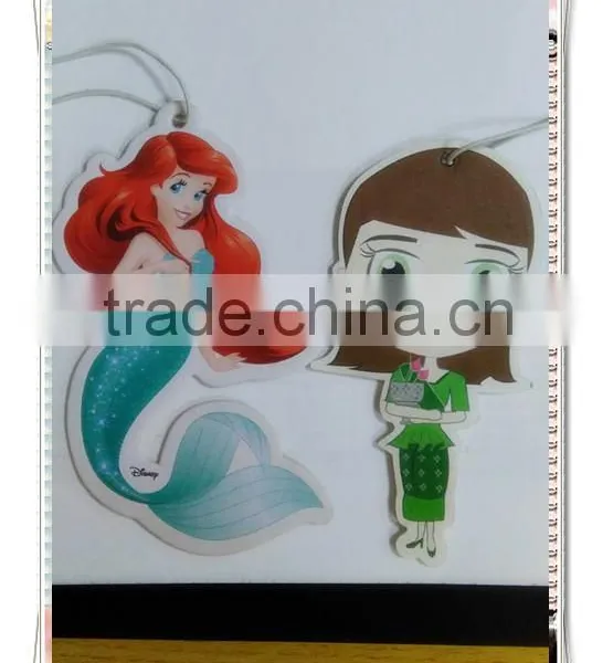 High Quality and Good Price Logo Teacher Hanging Paper Car Air Freshener photo-2
