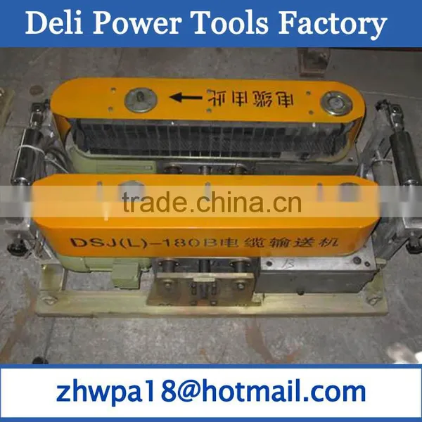 180mm diameter Pipe and cable pushers Petrol engine Cable-pusher machine