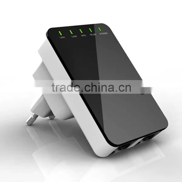 Wireless-N Router AP Repeater Booster WIFI Amplifier LAN Client Bridge IEEE 802.11 B/g/n 300Mbps EU Plug Adapter Quality Choice photo-2