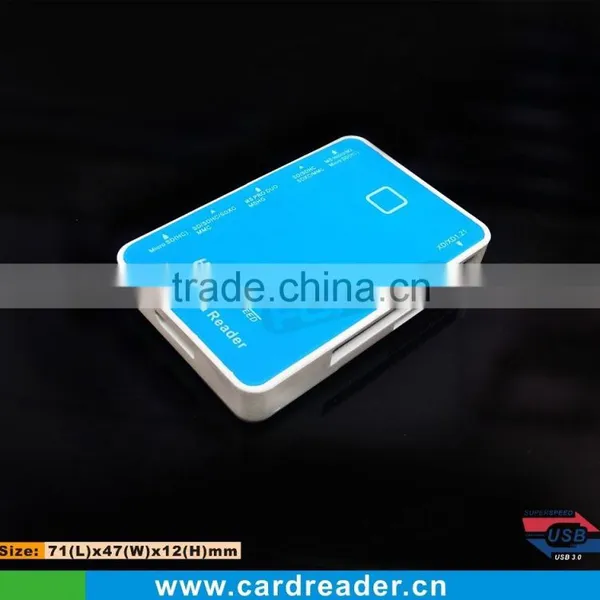 Classic Style Mirror-like Surface 3.0 All in One Card Reader photo-4