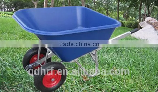 Plastic Garden In Cheap Price WheelBarrow WB9600 photo-3
