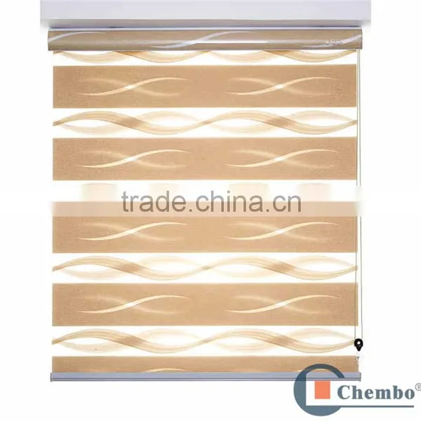 Day and Night Sunscreen Fabric Zebra Roller Blinds