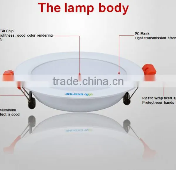 150MM Cut Out Trimless 7Inch SMD5730 15W LED Downlight photo-2