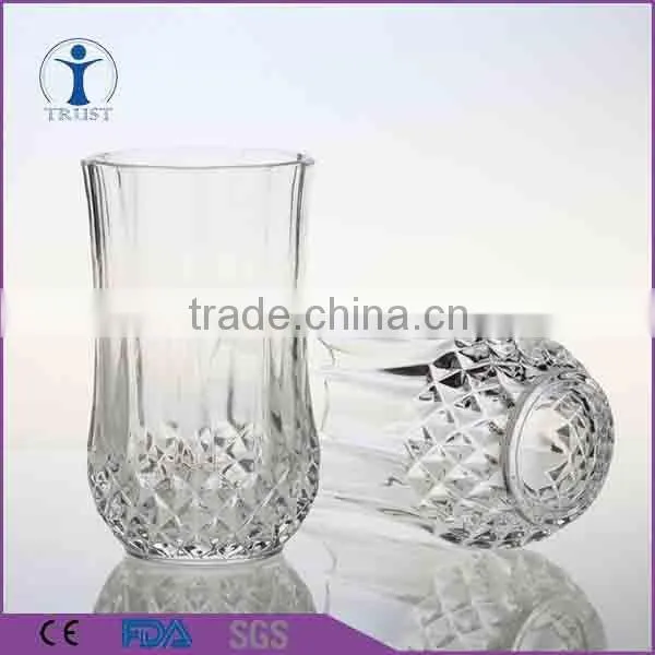 Machine Made Fashional Shape 330ml Whiskey Glass photo-2
