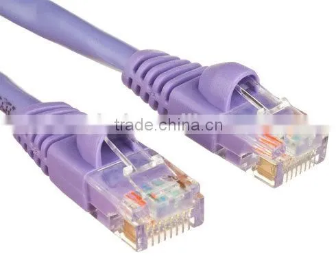 NETWORK CABLE MANUFACTURER 4 Pairs 24awg Cat5e Patch Cord photo-3