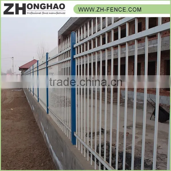 Powder Coated Security Galvanized Steel Fence photo-2