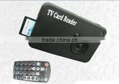 USB TV Memory Card Reader For Digital Photo Viewer/MP4/MP3/WMA