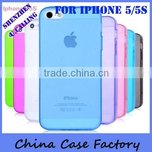 Colorful Clear TPU Case for IPhone 4/4s/5/5s &Samsung S3 S4 S5 photo-5