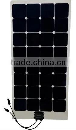 100W Flexible Solar Panel 22% Effiency 18V for Home Power System Use