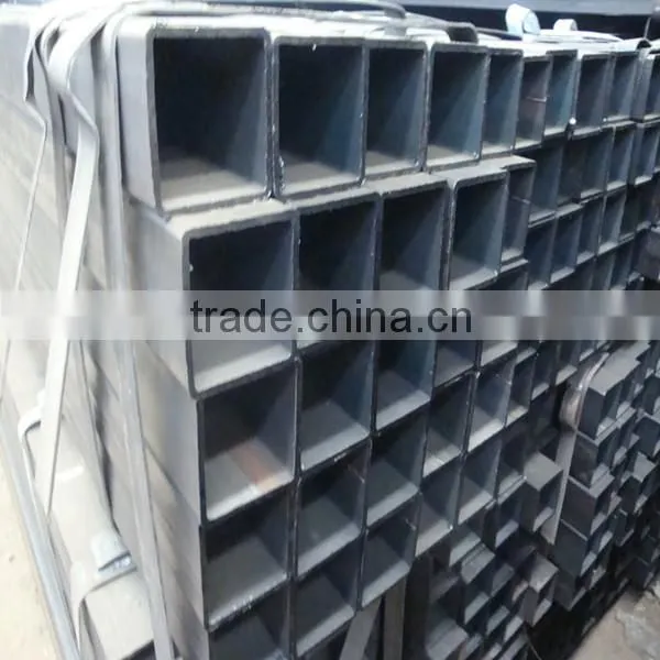 Black Square Cabon Steel Pipe/tube photo-3