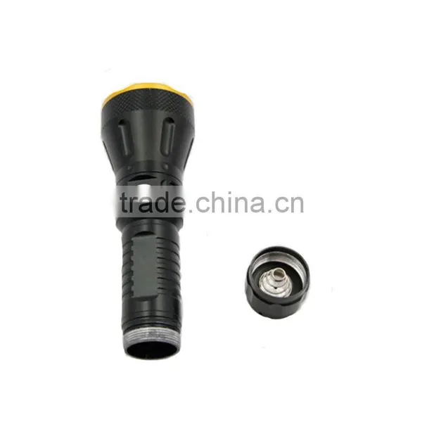 POPPAS F38 10W T6 LED 18650 Battery Bright Most Powerful Aluminium Rechargeable LED Flashlight Torch photo-3