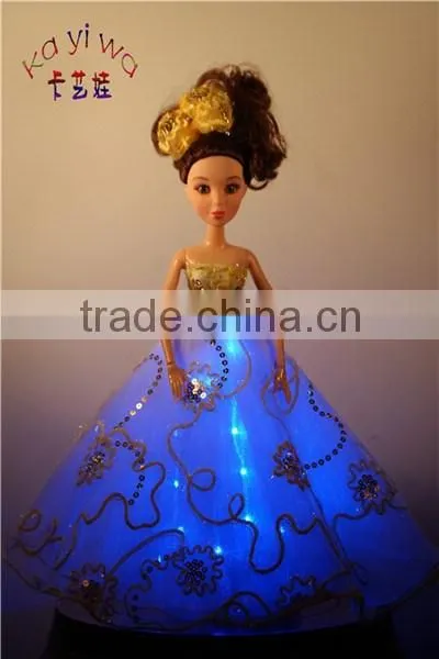 Rechargeable LED Night Light Toys / Blinking Light Clothes for Dolls photo-3