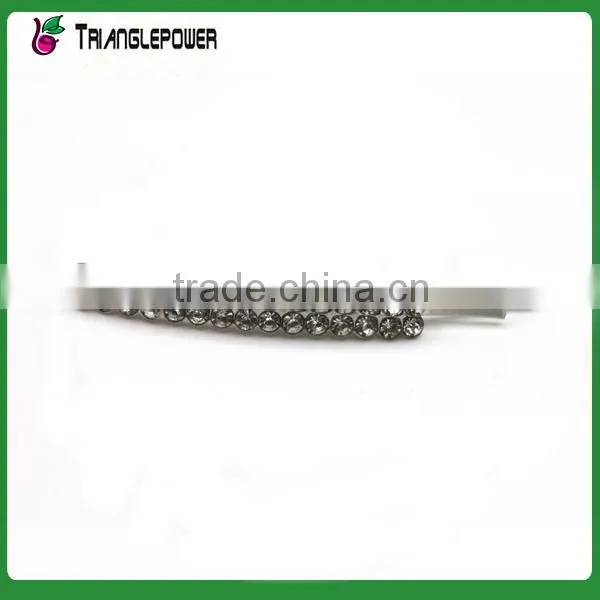 Fancy Silvery Pearl With Acrylic Stones Hair Pin photo-3