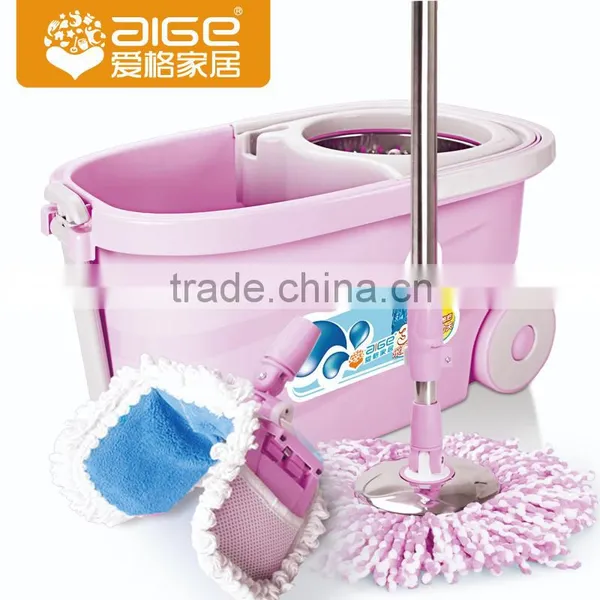 2015 New Hot Selling 360 Easy Life Plastic Magic Double Spin Magic Mop photo-2