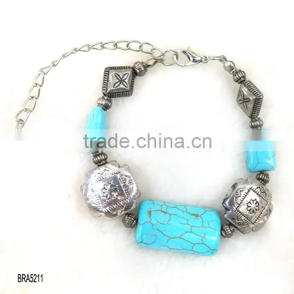 BRA5210 Wholesale Popular Tuiquoise Bracelet photo-2